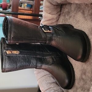 Stylish Black Kids Boots
